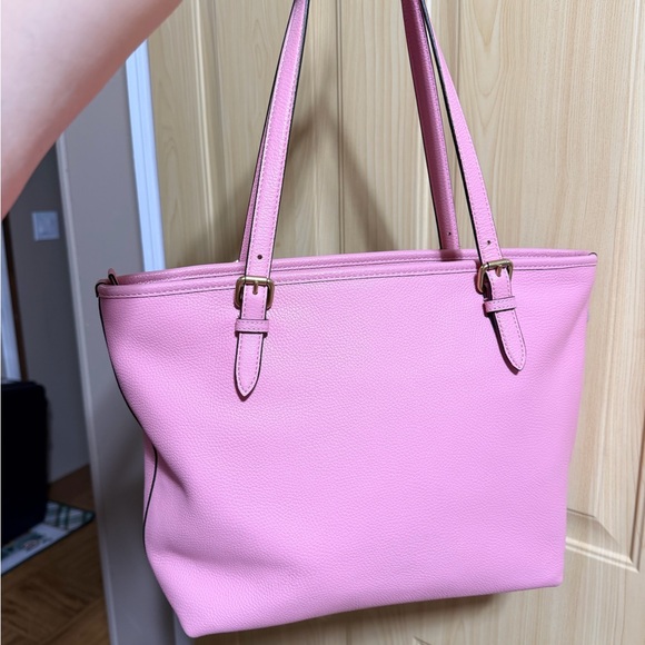 Pink Coach Taylor Tote/Shoulder Bag - Picture 2 of 16